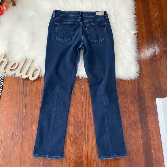Levi’s Mid Rise Skinny Jeans Dark Wash Size 12 - Picture 8 of 8